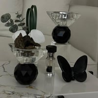 طقم مبخرة كرستال اسود