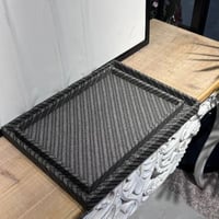 طقم صينية جلد حجمين