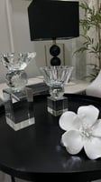 طقم مبخرة كرستال تركي شفاف 3