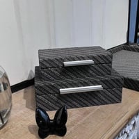 طقم صندوق قماش فاخر