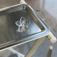 ورده كرستال شفاف