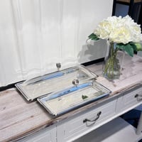 تقديمة ستيل غطاء اكريلك