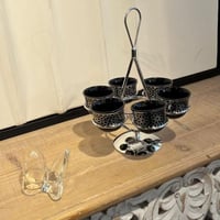 حامل فناجيل فضي