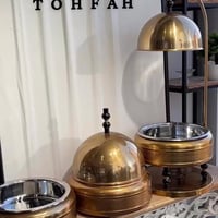 طقم بوفيه ذهبي صناعة هندي