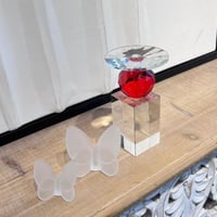 ستاند عطور كرستال تركي احمر