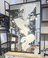 لوحة مرايا جبسية 100*150