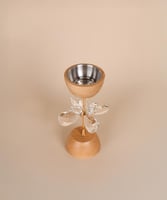 مبخرة خشب مع كرستال