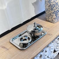 طقم تمرية ستيل نيكل