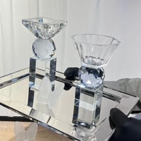 طقم مبخرة كرستال تركي بلو 2