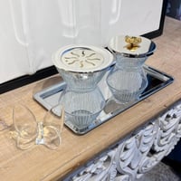 طقم مبخرة كرستال تركي