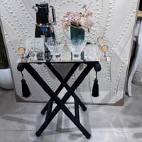 طاولة مخمل ضيافة تركي