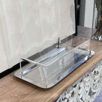 تقديمة ستيل غطاء اكريلك