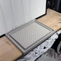 طقم صينية جلد حجمين