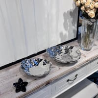 تقديمة سيراميك فضي