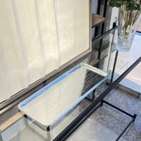 صينية ستيل 45*18 سم فضي 1