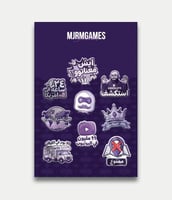 استيكر أستكشف - مجرم جيمز