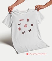 ستيكرات طباعة على الملابس - Made in POWR