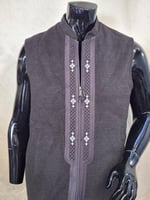 صدريه رجالي وبر جيب ملون