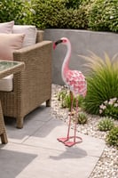 مجسم فلامنجو حديد