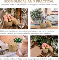 سلة راتان بغطاء