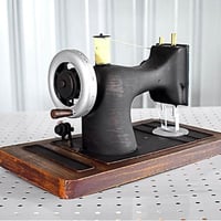 ديكور ماكينة خياطة حديد انتك