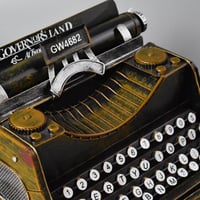 ديكور الة كاتبة حديد انتك