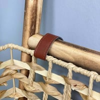 سلم خشب بسلال خوص SELO