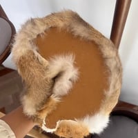 ديكور قطة فرو طبيعي