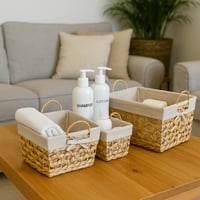 سلال خوص مربعة