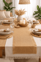 مفررش طاولة خيش