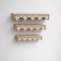 رف جداري خشب DRAK