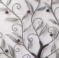 ديكور جداري حديد وخشب MAKADON