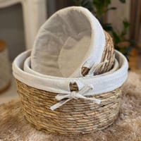 سلال تخزين خوص