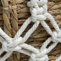 طقم سلال خوص وحبل