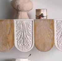 رف جداري خشب