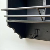 رف جداري خشب اسود DRAKAR