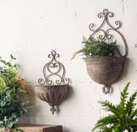 حامل زرع جداري حديد انتيك