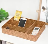 سلة راتان مقسمة