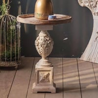 طاولة قهوة خشب روماني