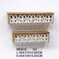 رف جداري خشب DRAK