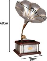 ديكور جرامافون حديد انتك