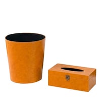 سلة و علبة مناديل