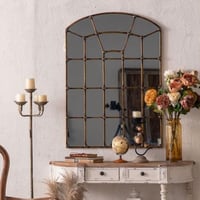 مرايا جدارية ذهبي