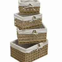 سلال تخزين لون بيج