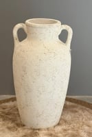 فازة فخار لون سكري عتيق