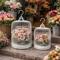 اقفاص حديد ابيض