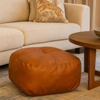 جلسة ارضية بوف جلد