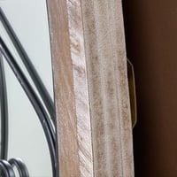 مراية شباك خشب