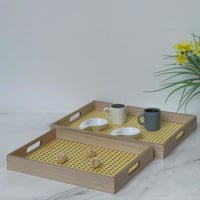 صواني خشب و راتان WORA