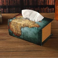 سلة و علبة مناديل